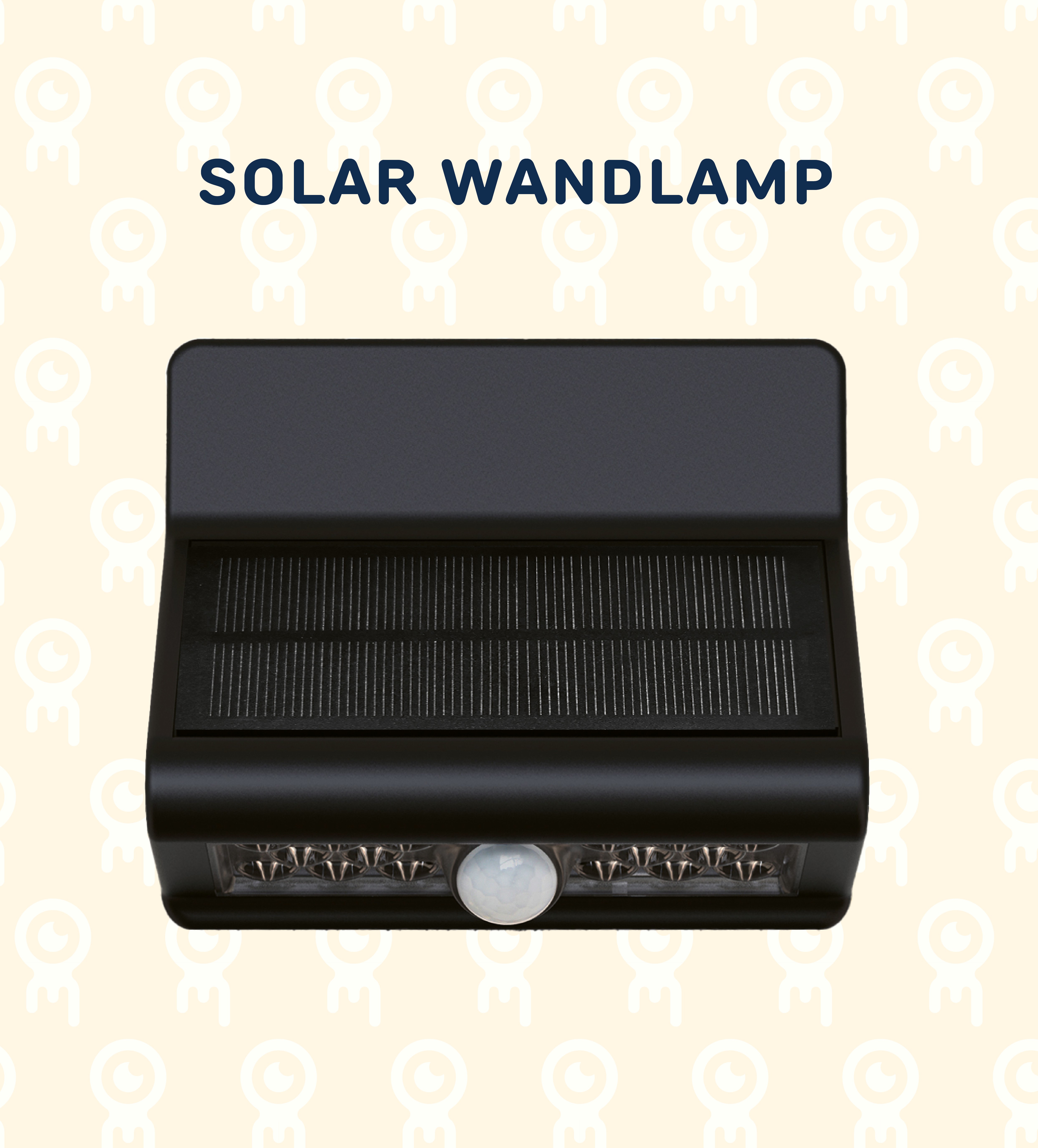 Solar Wandlamp - wit licht