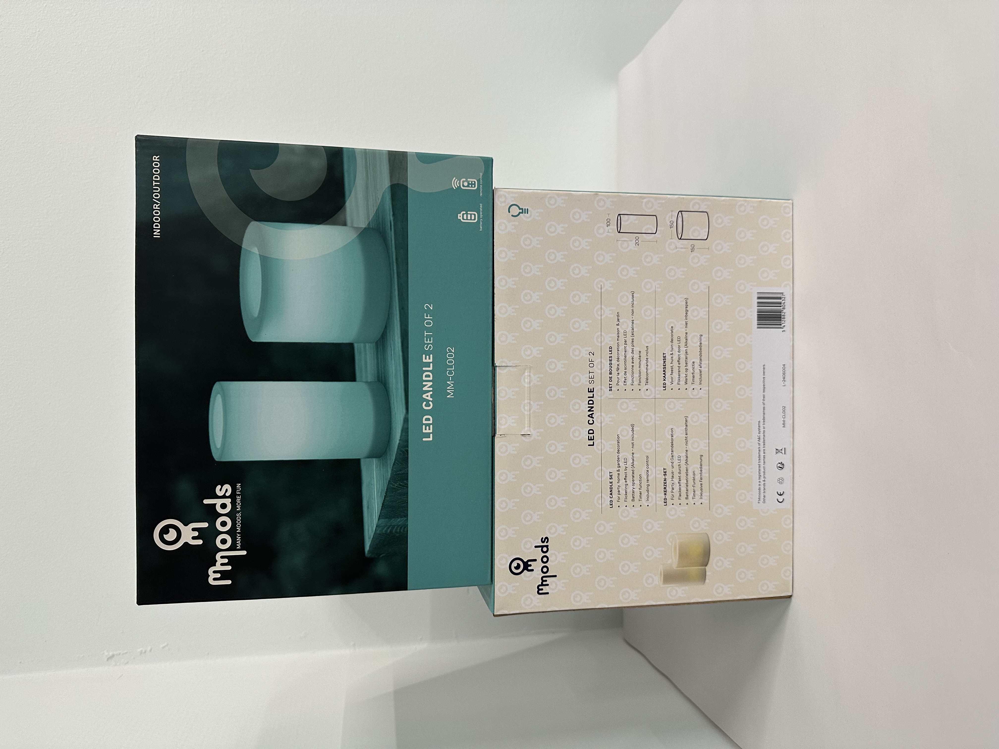 Led Kaarsen Set - 2 stuks