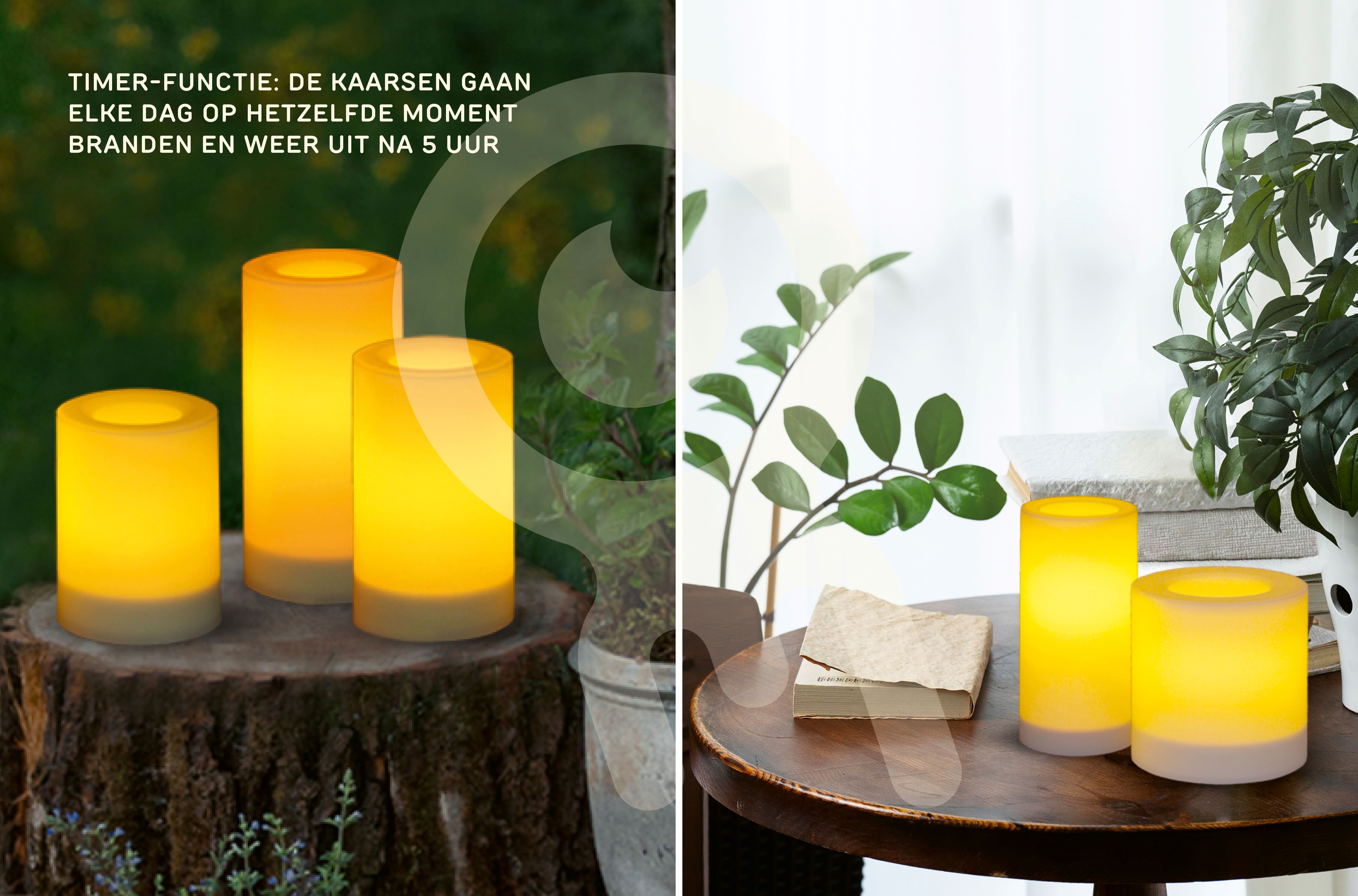 Led Kaarsen Set - 2 stuks