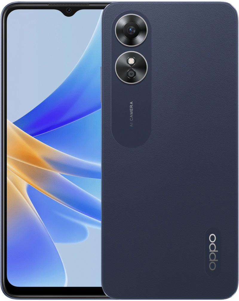 OPPO A17 4G - 64GB - Zwart 