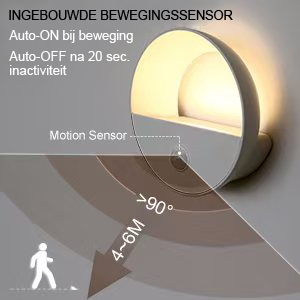 LED lampje met sensor – Set van 3